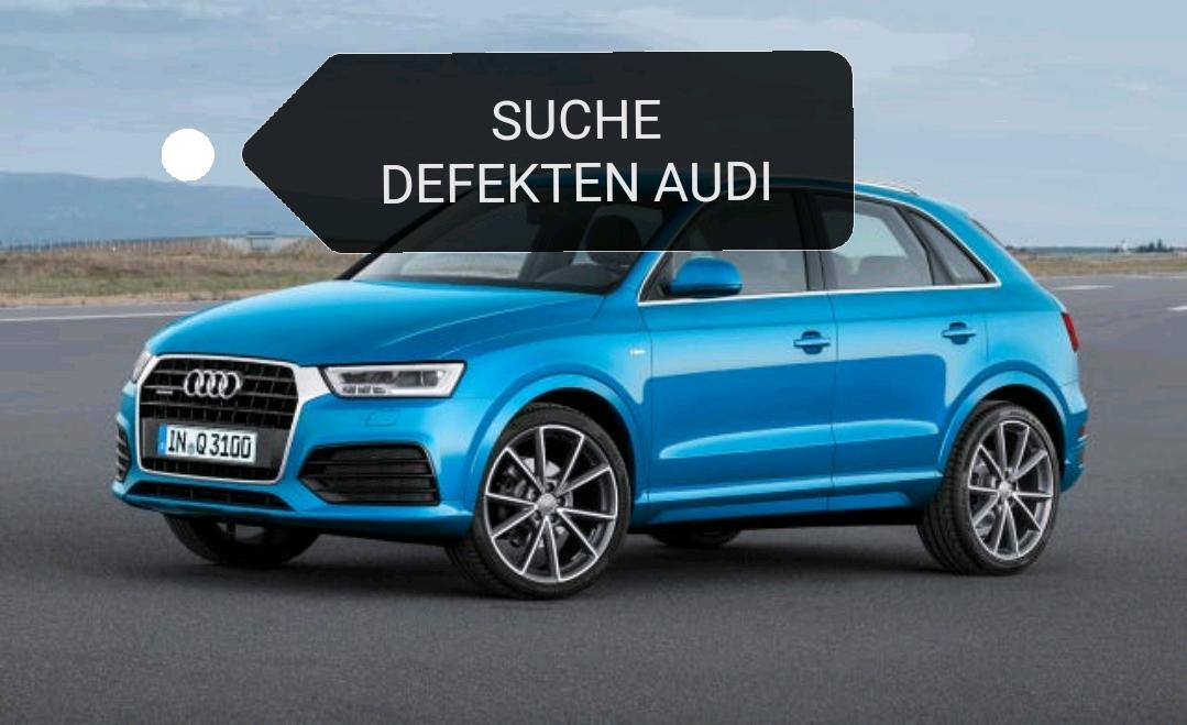 Abbildung des Autos SUCHE AUDI mit Motorscha…