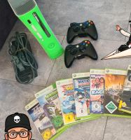 Microsoft X-Box 360 incl. 2 Controller und 9 Spiele Sachsen - Wiedemar Vorschau