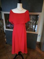 COAST Kleid Größe 38 Carmen Ausschnitt rot Cocktail Kleid Baden-Württemberg - Kraichtal Vorschau