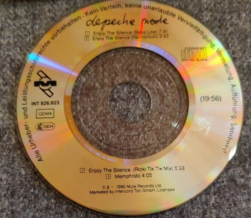 Depeche Mode Limited Edition mini CD enjoy the silence in Braunlage