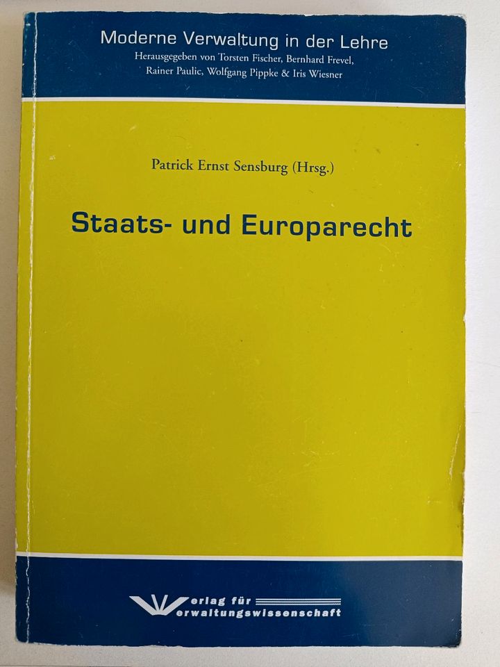 Staats- und Europarecht (Patrick Ernst Sensburg) in Köln