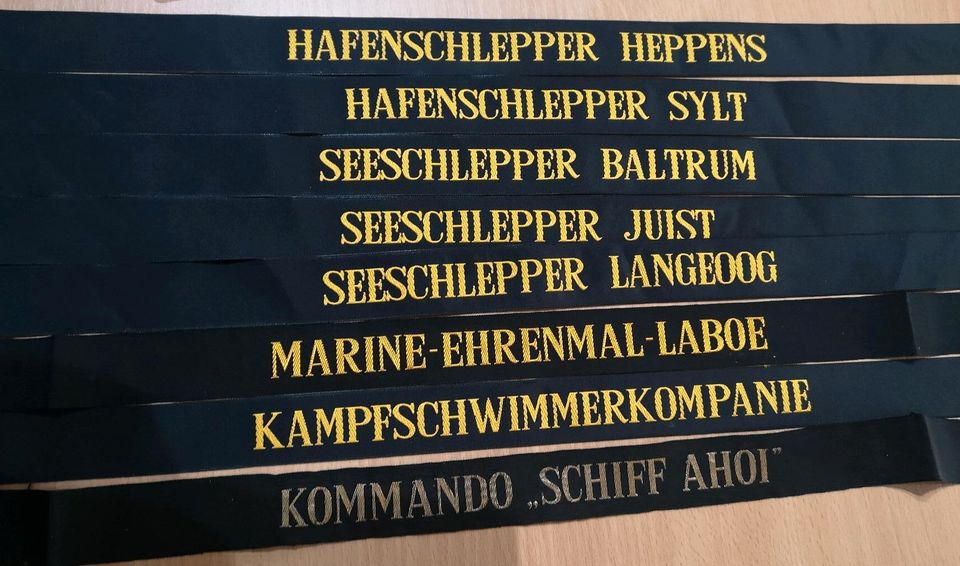Auswahl Mützenbänder in Wittmund