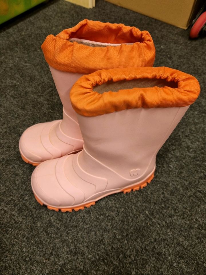 Gummistiefel Elefanten Gr. 26 rose/orange in Nörvenich