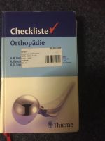 Checkliste Orthopäde Thieme 2006 Medizinbuch Hessen - Wehrheim Vorschau