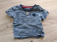 T-Shirt, Tom Tailor, Größe 74, blau, Nashornmotiv Niedersachsen - Wienhausen Vorschau