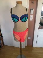 Hunkemöller Bikini Gr 75C Bügeloberteil bunt Beachwear Träger Bayern - Mömlingen Vorschau