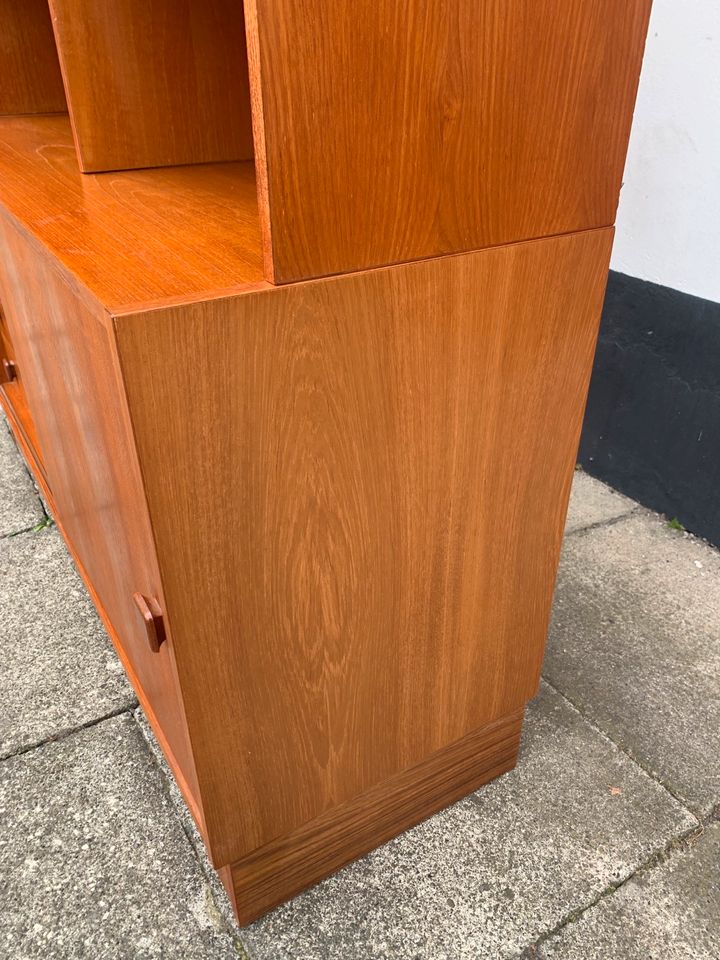 TEAK Highboard Regal Schrank Kommode Bücher Zimmer Wohnung in Köln