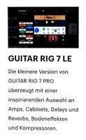 Native Instruments Guitar Rig 7 LE Amp Gitarre Plugin Sachsen - Aue Vorschau
