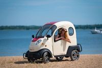 4-Rad Elektro Quad Kabinenroller 2 Sitzer 4-Rad Frosch 4Rad Microcar AIXAM MAX Legier Auto PKW Geco Best Vogel Futura Stormborn Laubfrosch E-Lizzy Econelo E-Lazzy E-Milio Beach Cube Aixam Miniauto Min Müritz - Landkreis - Waren (Müritz) Vorschau