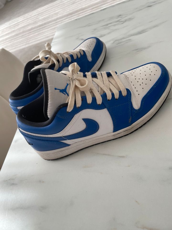 Nike Air Jordan 1 low Größe 41 TOP Blue Marina in Herne