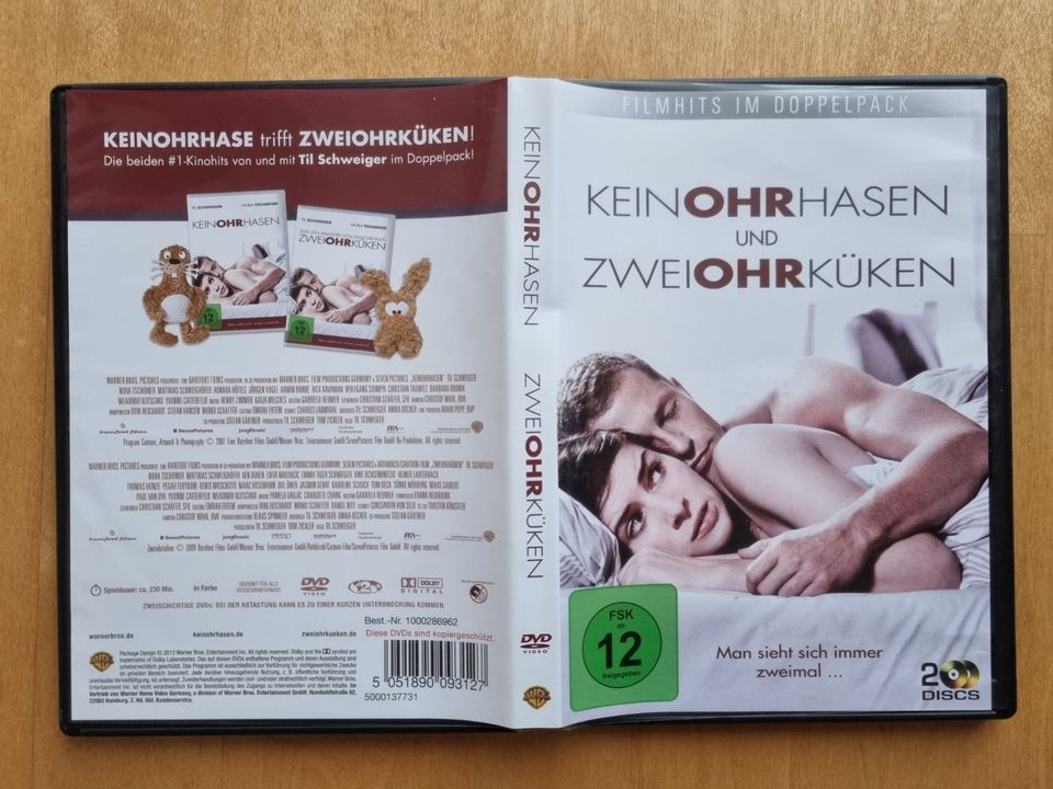 DVDs: Keinohrhasen & Zweiohrkücken + Kokowääh & Kokowääh 2 in Tuningen