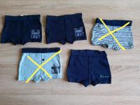 Unterhosen Boxershorts Klein aber laut blau Topolino Gr. 98/104 Brandenburg - Paulinenaue Vorschau