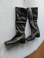 Damen Lederstiefel schwarz Gr. 38 Berlin - Charlottenburg Vorschau