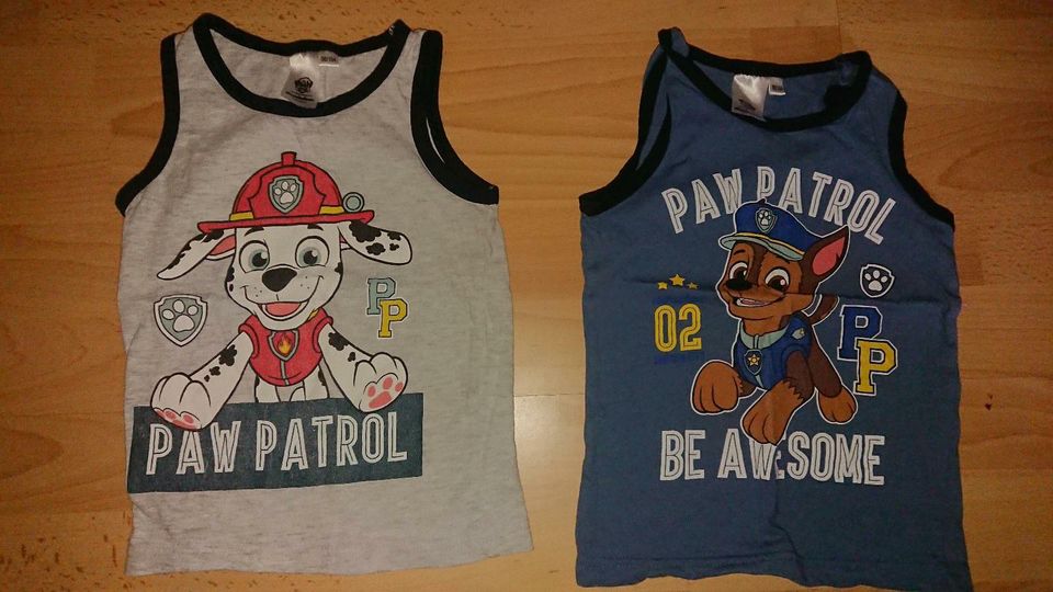 2x  Paw Patrol Unterhemd 98/104 neu in Berlin