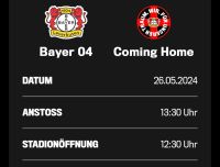 TAUSCHE 2 Tickets Saisonfinale Leverkusen Coming Home Party Innenstadt - Köln Altstadt Vorschau