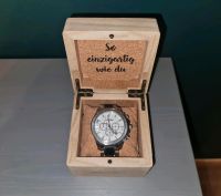 Herrenuhr, Holzkern "Glastonbury", NEUWERTIG Nordrhein-Westfalen - Gütersloh Vorschau