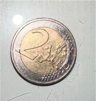 2 Euro Münze „ Strichmännchen“ WWU 1999-2009 Evtl Fehlprägung Baden-Württemberg - Mannheim Vorschau