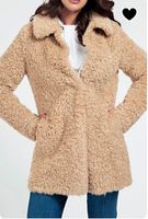 Neu Guess kurz Mantel Jacke Teddy Kunstfell beige gr. M Baden-Württemberg - Backnang Vorschau