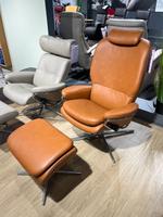 Stressless Sessel mit Hocker Rome M Leder Paloma Cognac Nordrhein-Westfalen - Mülheim (Ruhr) Vorschau