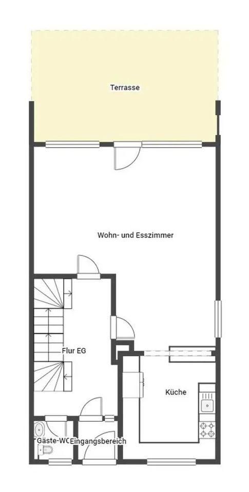 Grosses Haus mit 6,5 Zimmern, Garten inkl. Teich und Garage in Dauchingen