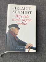 Was ich noch sagen wollte von Helmut Schmidt Wandsbek - Hamburg Sasel Vorschau