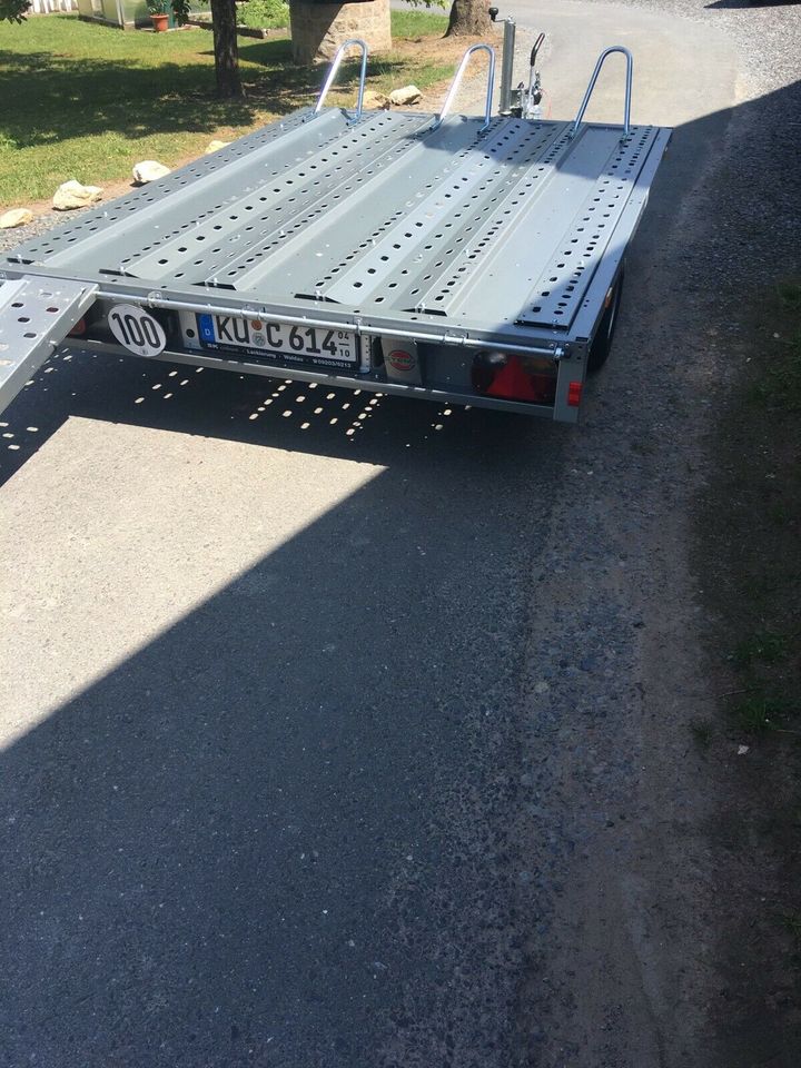 Motorradanhänger 3er Groß zum vermieten leihen mieten !!! in Neudrossenfeld