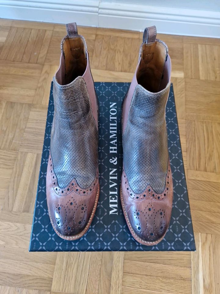 Wunderschöne Lederboots ungefüttert Melvin & Hamilton in Berlin