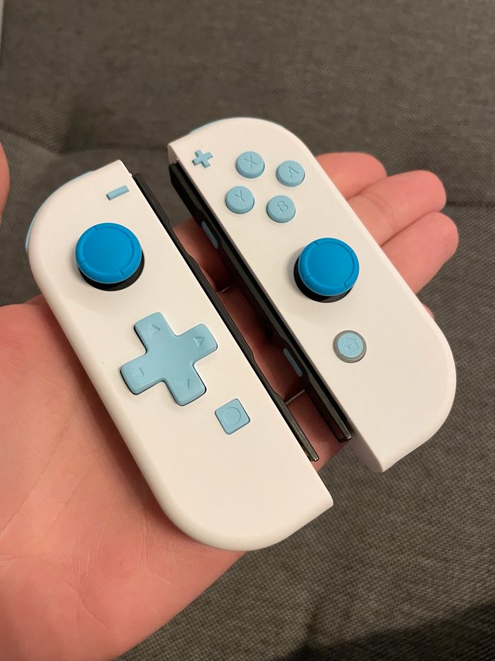 Custom Nintendo Switch JoyCon Controller Weiß | D-Pad | Original in Homburg