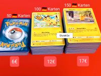 Pokemon Karten 50 100 150 Set Sammlung Deutsch Original Pikachu Stuttgart - Stuttgart-Mitte Vorschau