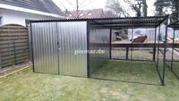 Blechgarage mit Carport 5x4x2,14 Fertiggarage Gerätehaus | 9208! Baden-Württemberg - Schwäbisch Hall Vorschau