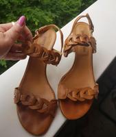 Pierre Cardin damen Sandaletten gr.39 braun fast Neu West - Unterliederbach Vorschau