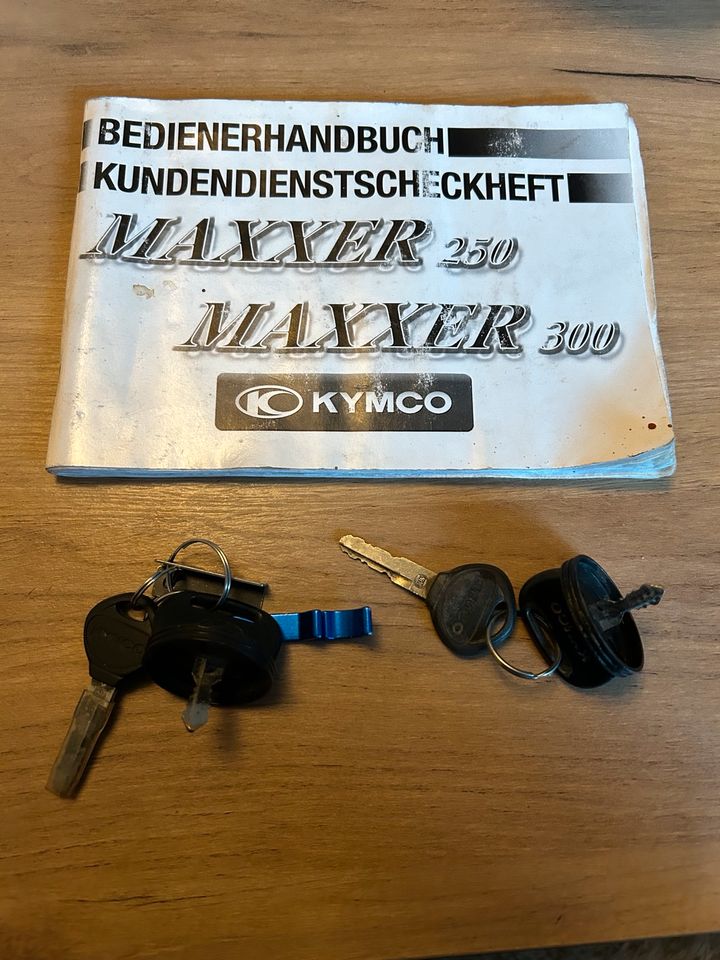 Kymco Maxxer 250 / 300 Quad ccm ATV AHK in Börger