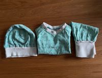 Handmade Set Hose/Pullover/Mütze - Geschenk - Türkis - Gr. 62/68 Bayern - Ingolstadt Vorschau