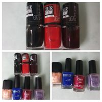 Nagellack von Maybelline Kiko und Trend up rot rosa blau schwarz Sachsen-Anhalt - Salzatal Vorschau