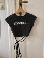 gymshark cropped shirt xs schwarz Black 34 top Berlin - Charlottenburg Vorschau
