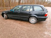 BMW 318i E46 Touring schwarz Facelift Tüv neu AHK Bayern - Stadtbergen Vorschau