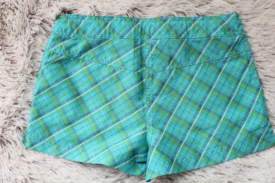 Beach-Shorts, kurze Hose Gr. 140 Karomuster grün/gelb in Würzburg