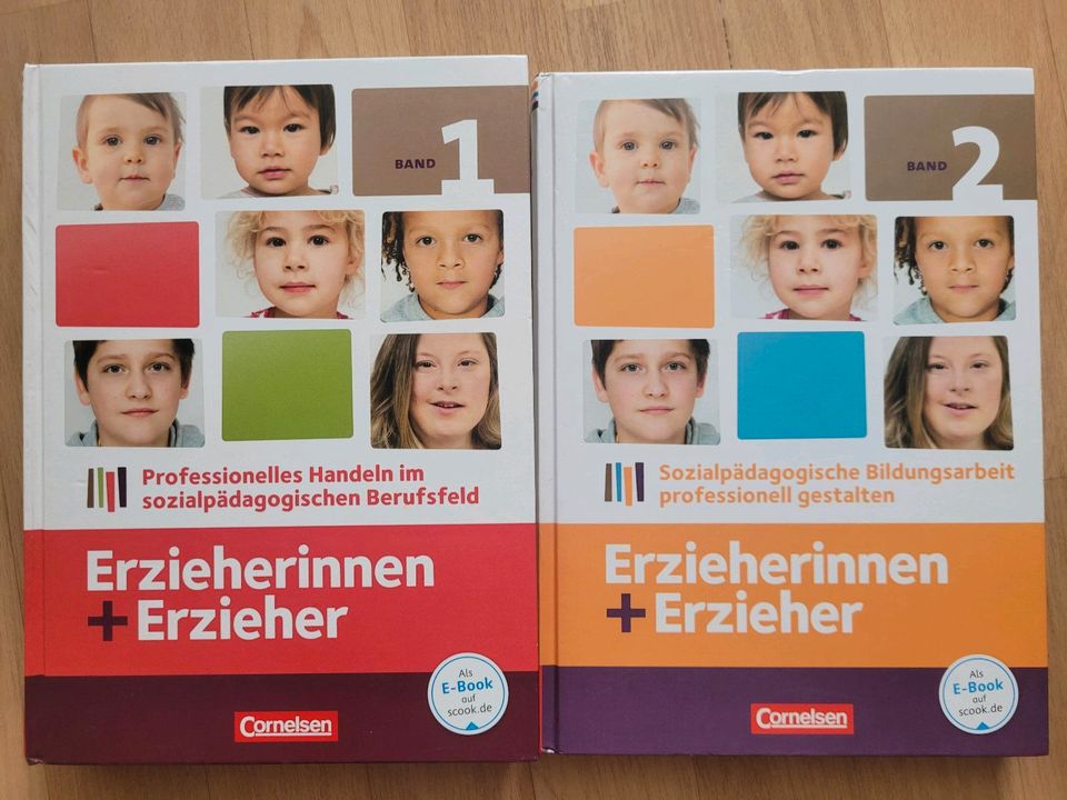Erzieherinnen + Erzieher Lehrbücher Band 1+2 Ausbildung in Dresden