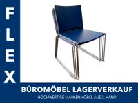 2x Stapelstuhl/Besucherstuhl/Konferenzstuhl blau/Chrom Serie 8000 Baden-Württemberg - Karlsruhe Vorschau