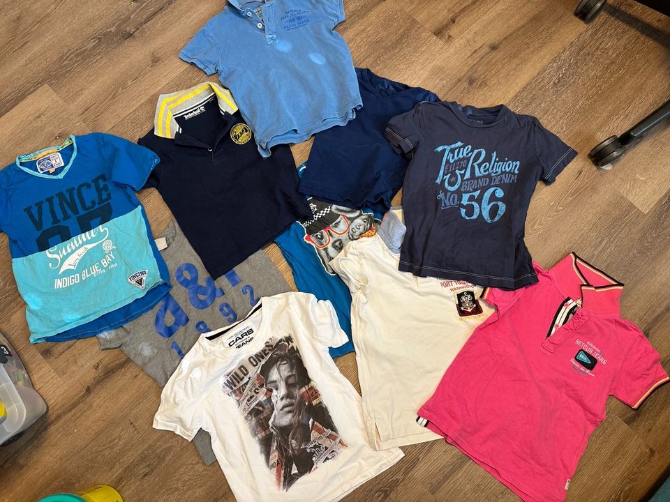 10 T-Shirt Paket Gr. 6/116 Vingino, Pepe, Parajumpers, Timberland in Rheine