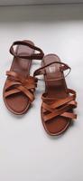 Sandalen Damen Schlappen Braun Größe 42 Offene Schuhe Bayern - Roßtal Vorschau