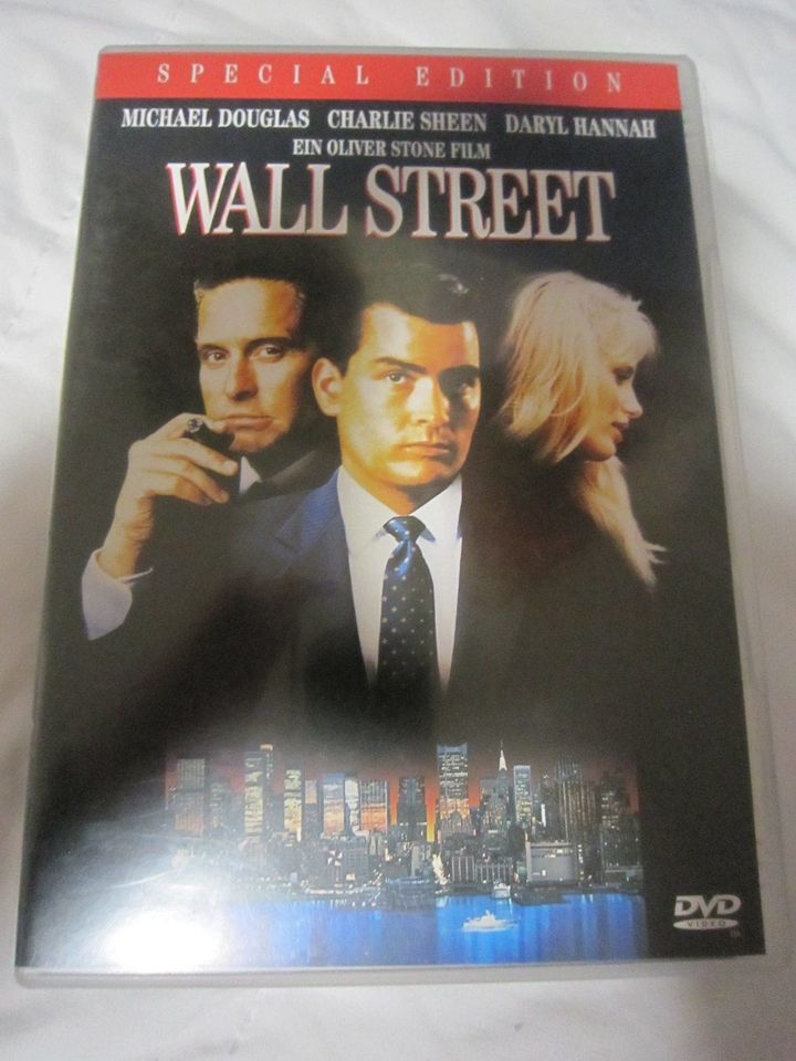 Wall Street - Oliver Stone, Michael Douglas, Sharly Sheen, Daryl in Mömlingen