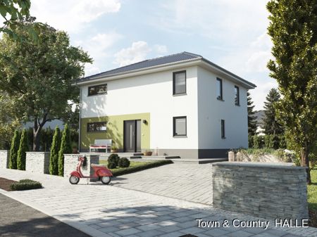Neubau einer schicken Stadtvilla in Hohenweiden in Schkopau