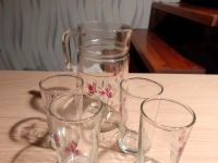 Glaskaraffe mit 4 Gläsern Brandenburg - Prenzlau Vorschau