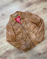 EDC Lederjacke Gr. M Braun cognac Bayern - Neunburg Vorschau