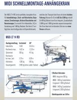 Vermietung Anhängerkran MIDI Rheinland-Pfalz - Speyer Vorschau