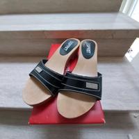 Esprit Clogs, High Heels, offene Schuhe, Gr. 39 schwarz Lack Bayern - Neu Ulm Vorschau
