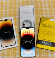 iPhone 14 Pro Max in Gold 128GB wie Neu mit Panzerglas und Hülle Nordrhein-Westfalen - Dinslaken Vorschau