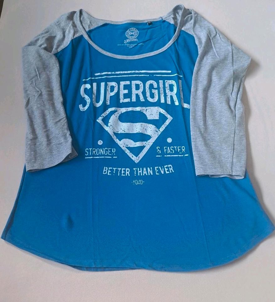 Supergirl top t-shirt damen