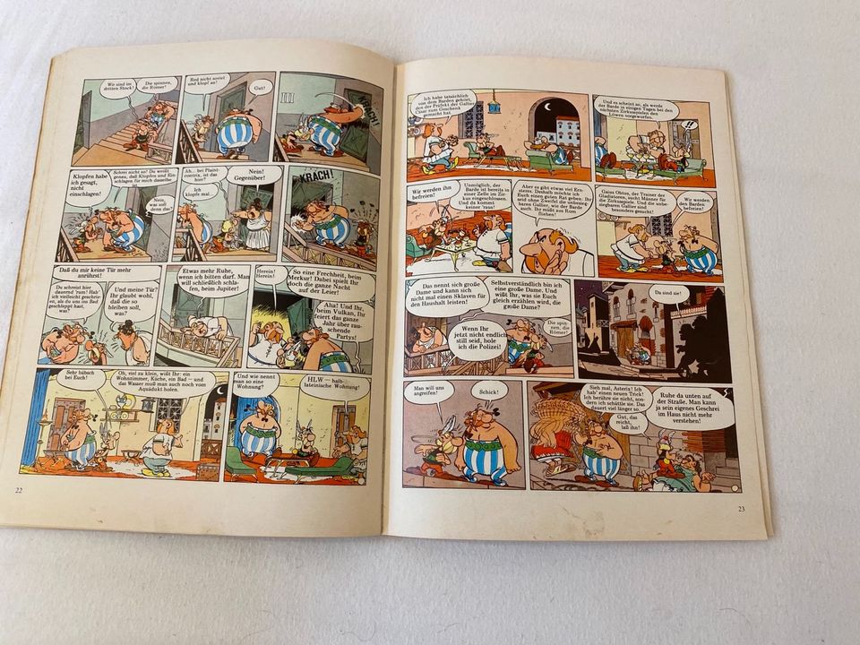 Asterix als Gladiator Asterix Comic aus dem Druckjahr 1971 in Arnsberg